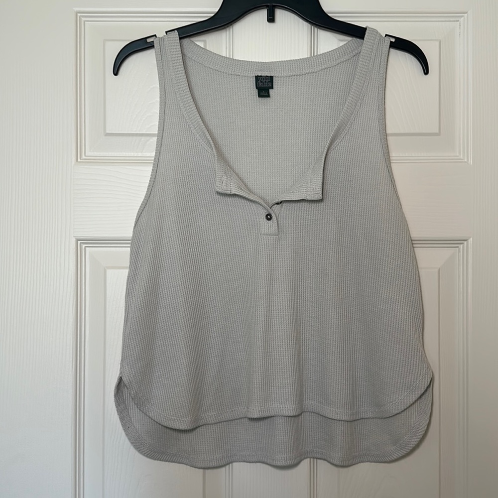 Waffle Knit Tank Top